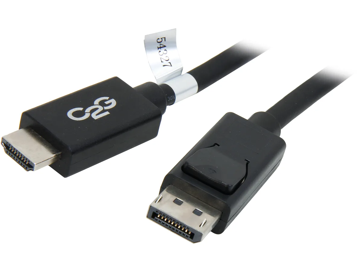 Cables To Go Cables To Go 54327 DisplayPort to HDMI cable 10ft 1080p — product photo