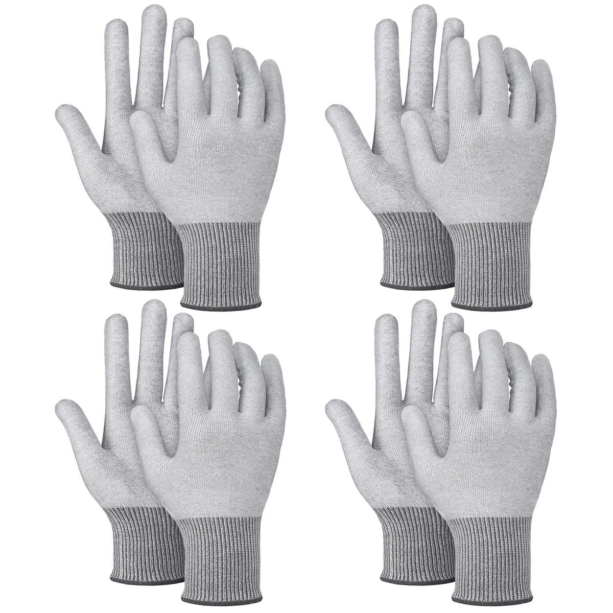  Copkim LIA-Copkim-2351 Anti-static Vinyl Wrap Gloves 4 Pairs — product photo
