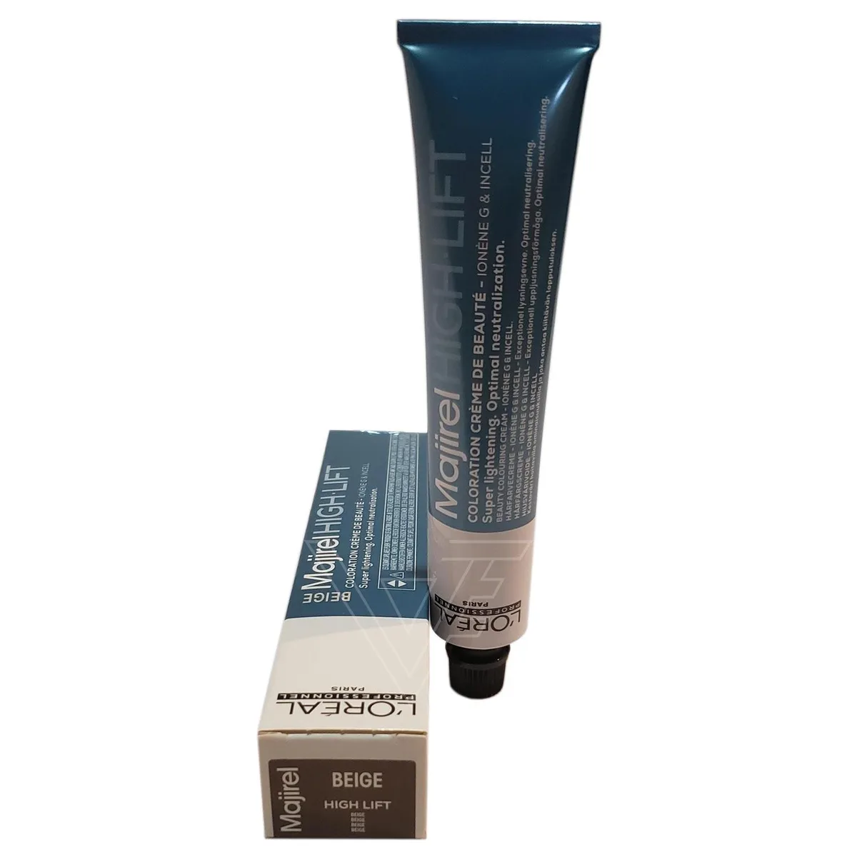 L'Oreal L'Oreal Majirel High Lift Beige Ionene G Incell 1.7oz 50ml hair care — product photo