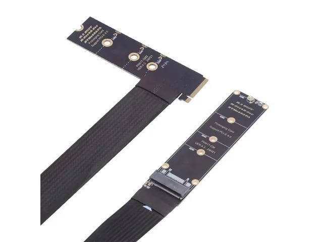LORDWORLD LORDWORLD NVME Male-Female Extension Cable 30cm 90° PCI-E 4.0 2230-22110 — product photo