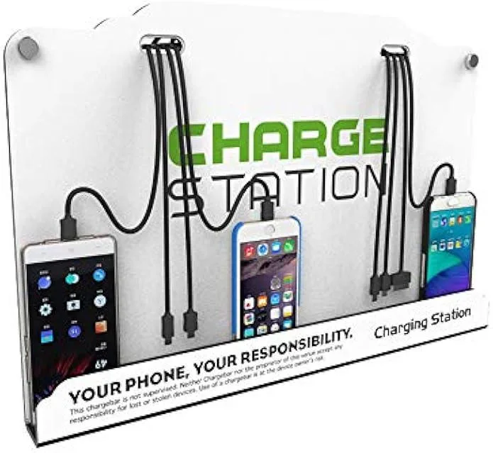 TAURKENAM TAURKENAM Wall-Mounted 8-Port Charging Station QC 2.0 — product photo