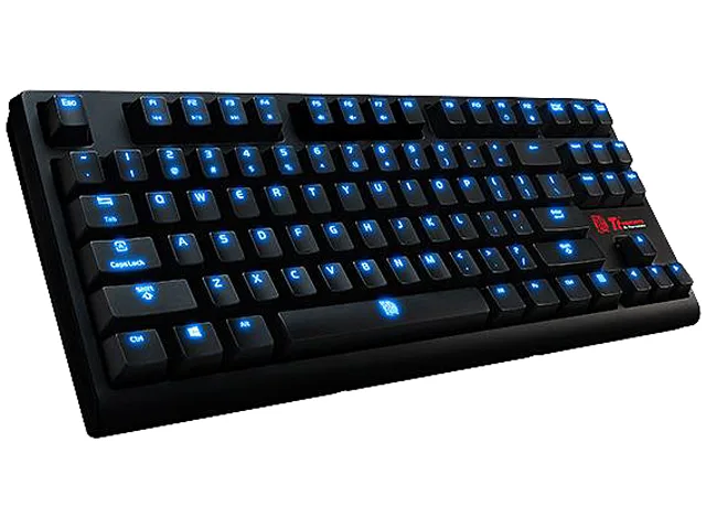 Tt eSPORTS Tt eSPORTS POSEIDON ZX KB-PZX-KBBLUS-01 Brown Switch Tenkeyless Gaming Keyboard — product photo