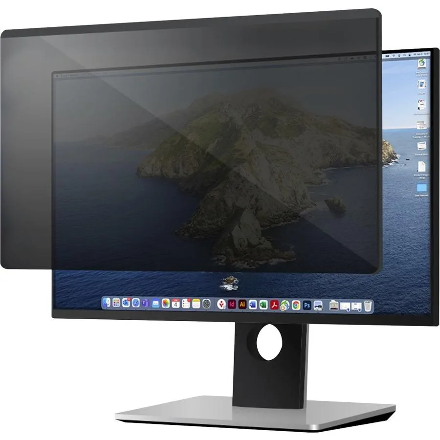 AddOn AddOn 24" Anti-Blue Light Privacy Screen Adhesive Tabs Tinted Clear — product photo