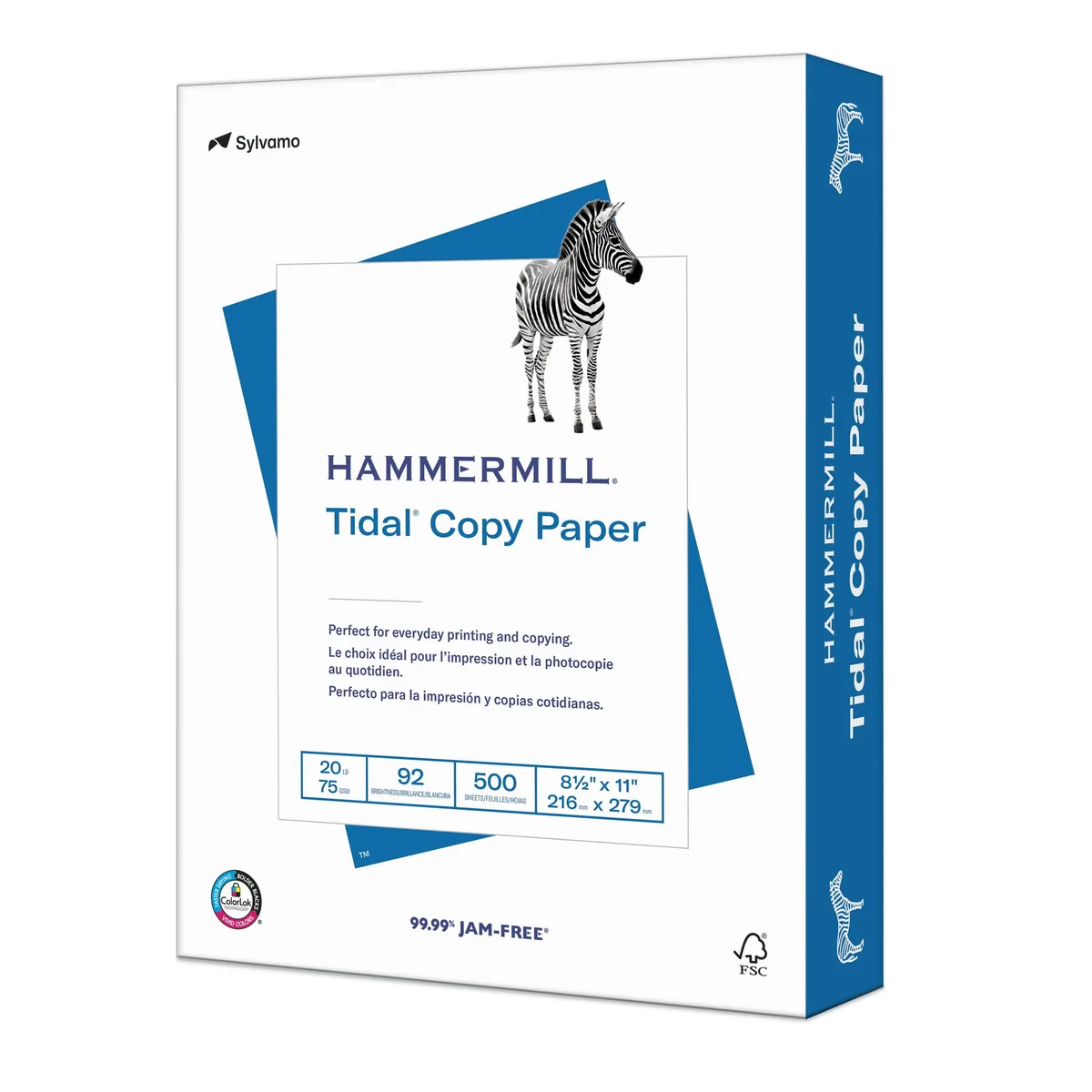 Hammermill Hammermill Tidal Copy Paper 8.5" x 11" 20 lb 92 Bright 500 Sheets — product photo