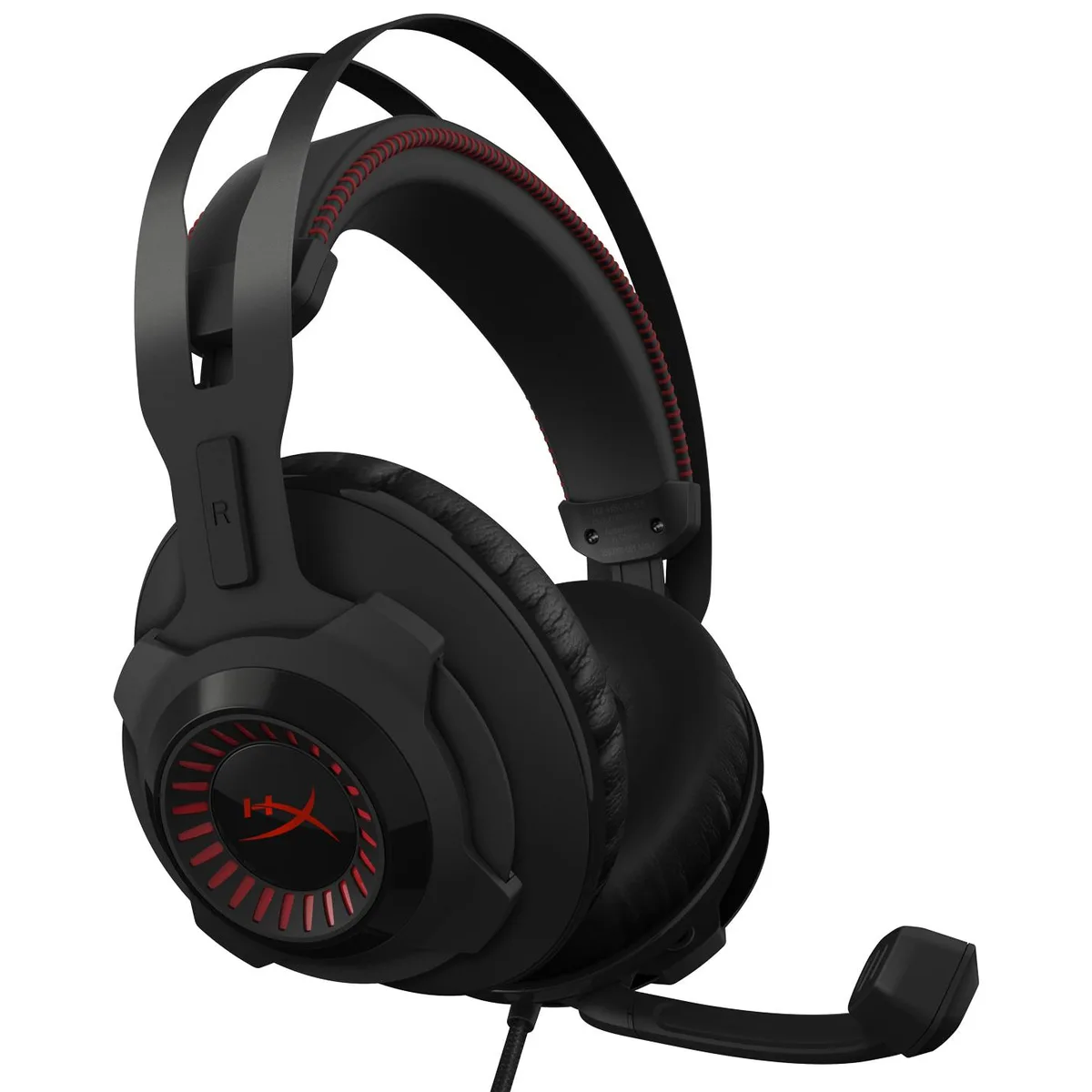 aibileec aibileec HyperX Revolver Wired Gaming Headset Red Black 50mm drivers — product photo