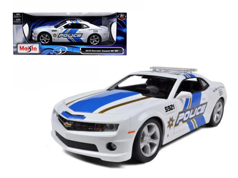 Maisto Maisto 2010 Chevrolet Camaro RS SS Police 1/18 Diecast Hobby Collectible — product photo