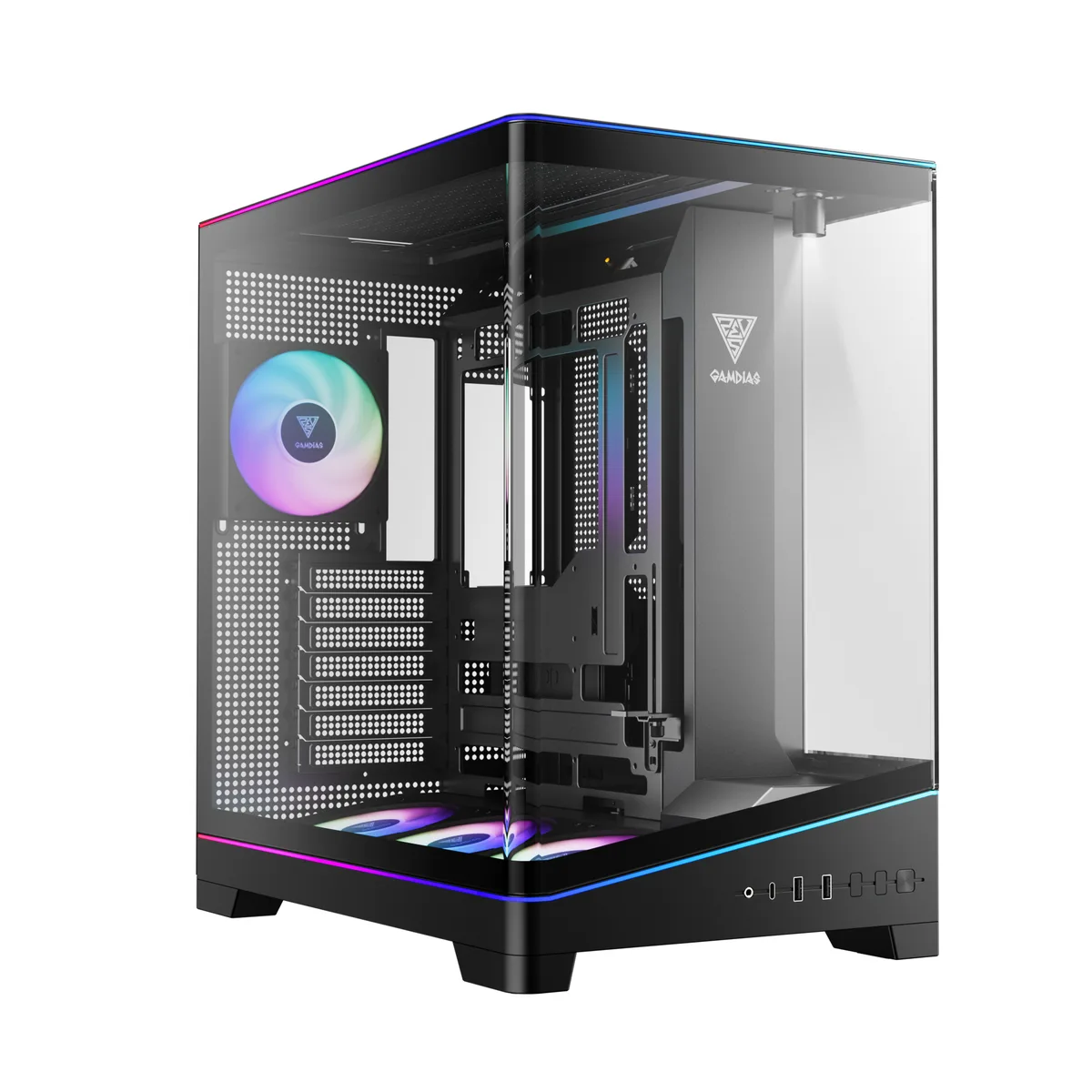 GAMDIAS Technology GAMDIAS Technology ATLAS P6 CG PC case — product photo