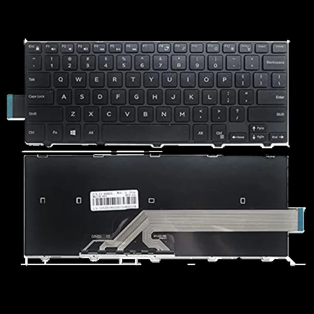 Graviton Graviton Dell Notebook Keyboard 14-3000 5455 5458 7447 5452 5457 5459 5443 US Standard — product photo