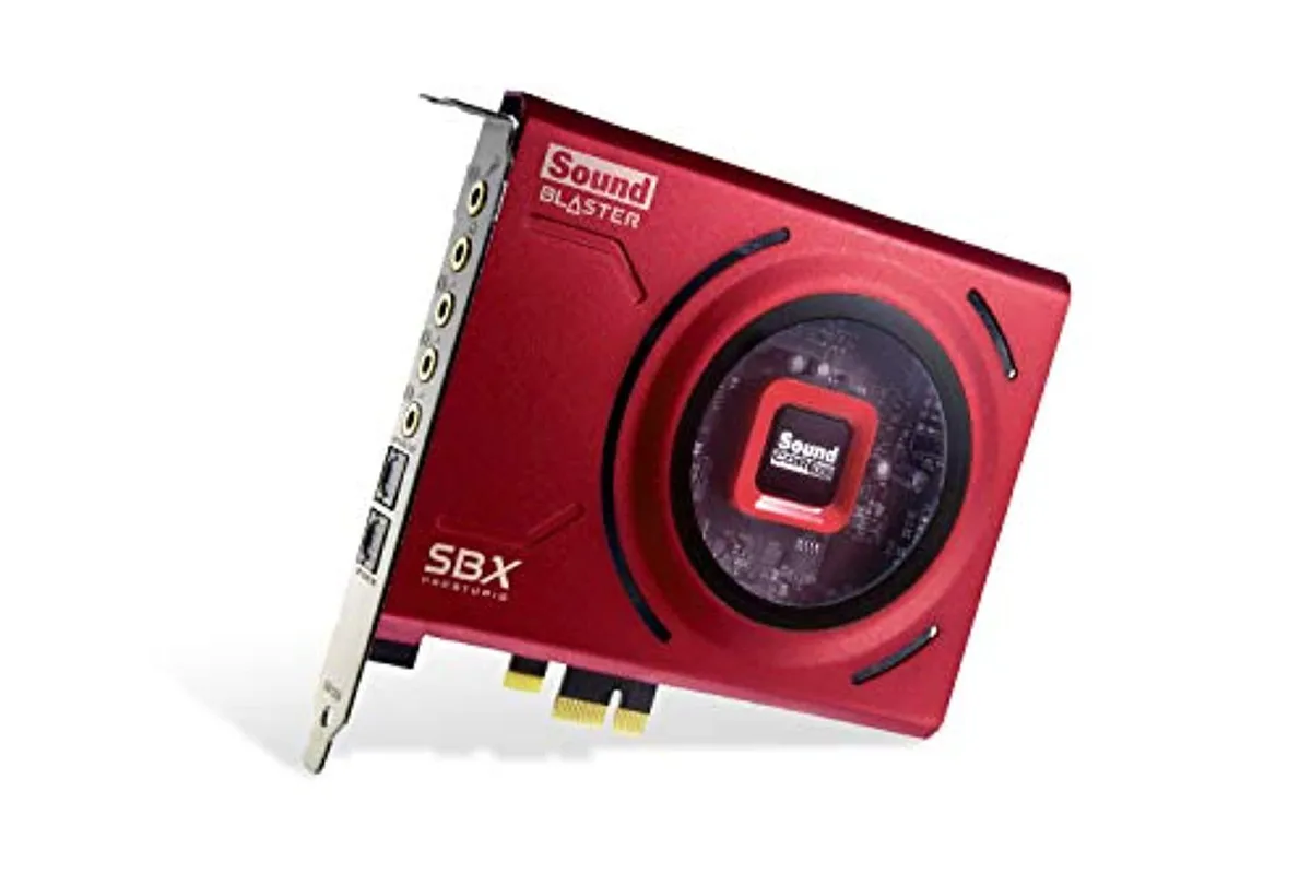 Creative Co Creative Sound Blaster Z SE sound card 116 dB 24-bit 192 kHz 600 ohm 5.1 7.1 — product photo