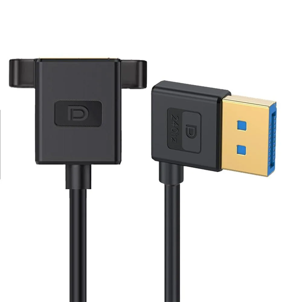 LORDWORLD LORDWORLD DisplayPort 1.4 Right-Angle Extension Cable 30cm 8K 60Hz 4K 144Hz — product photo