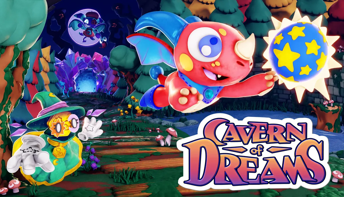 Super Rare Games Super Rare Games Cavern of Dreams PC Steam downloadable game — product photo