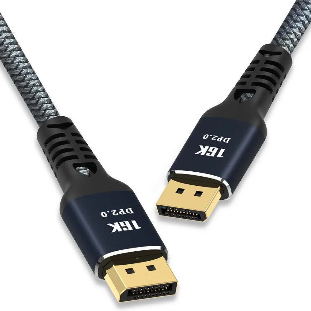 WRIARICH WRIARICH TJ-A114 displayport cable 3.3 ft 16K 80Gbps Black — product photo