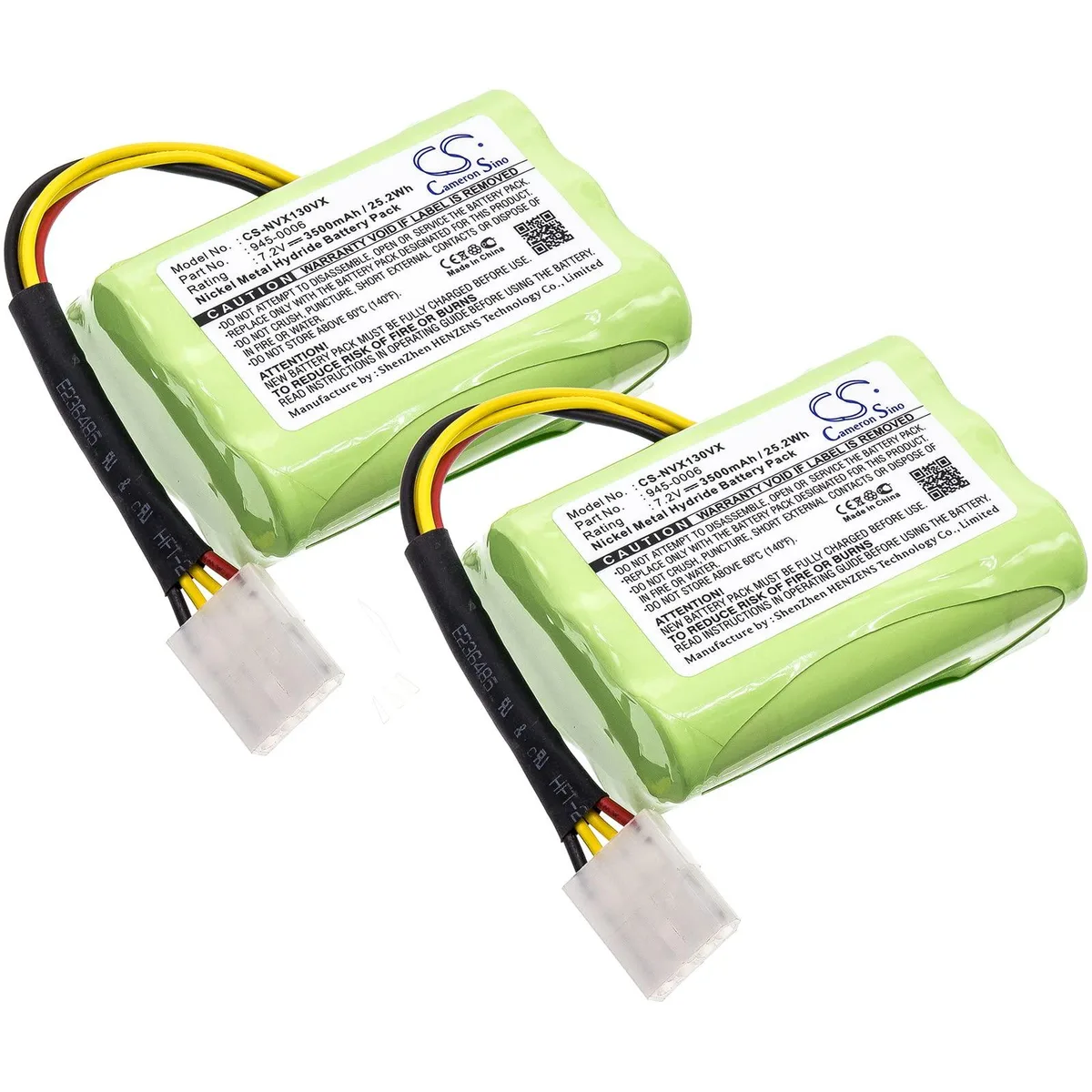  Cameron Sino Vorwerk VX100 Saugroboter battery 3500mAh 25.20Wh 7.2V — product photo