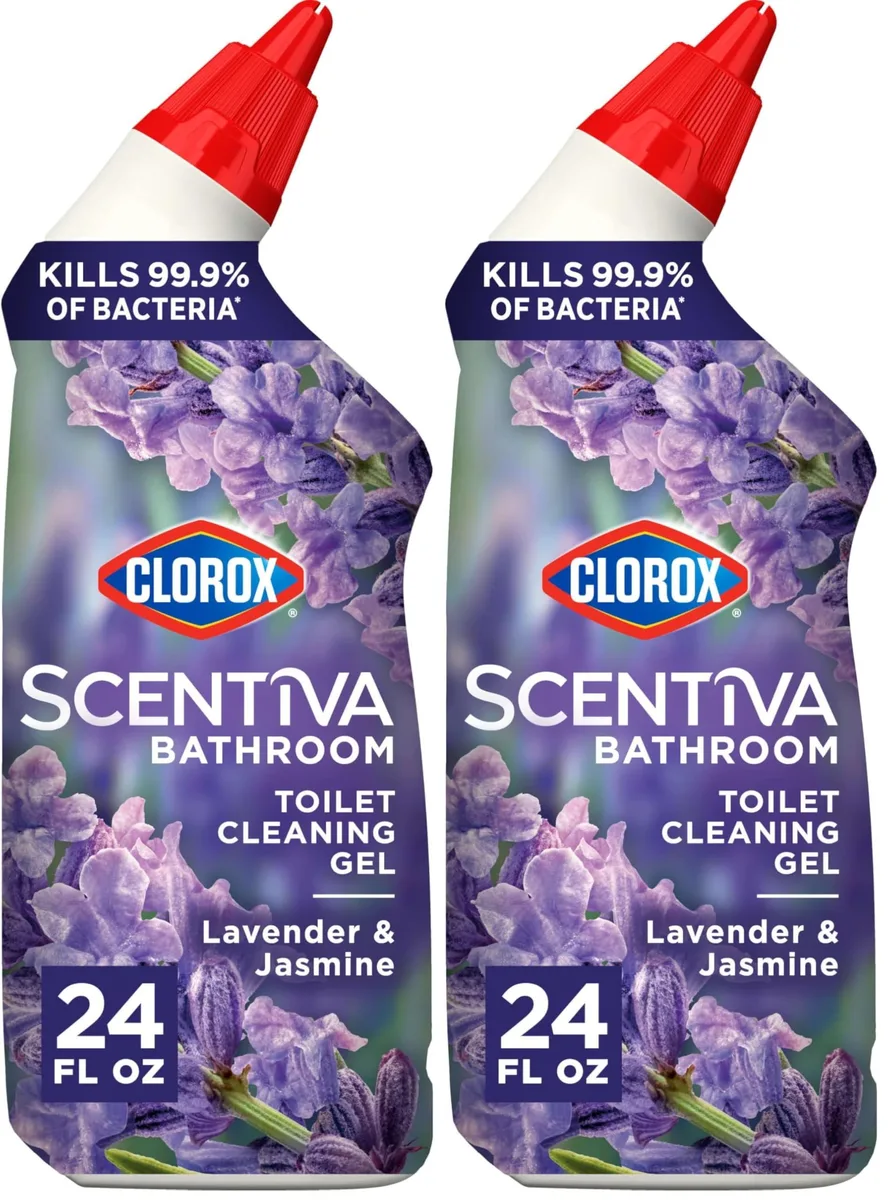  Scentiva TU_3671659 Toilet Cleaner Gel Lavender Jasmine 24oz Pack of 2 — product photo