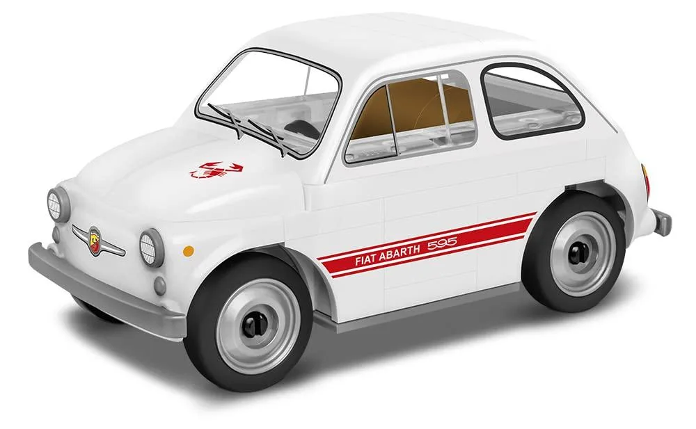 Cobi Cobi Fiat Abarth 595 1:35 Building Block Set 70 pcs #24524 — product photo