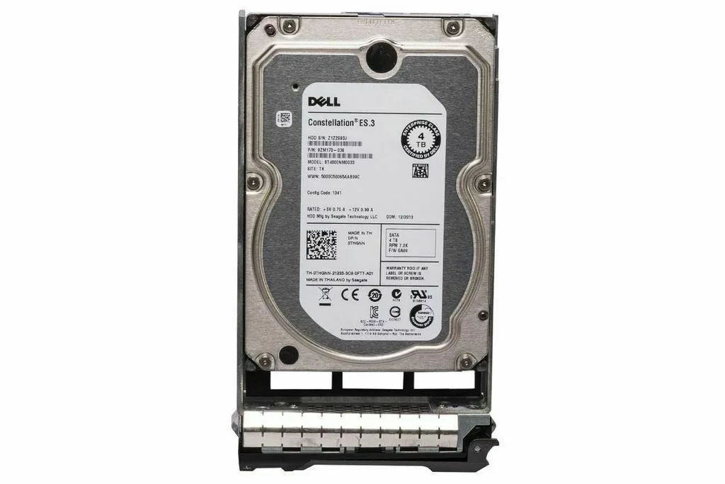 DELL DELL ST4000NM0033 4 TB 3.5" 7.2K RPM SATA internal hard drive — product photo