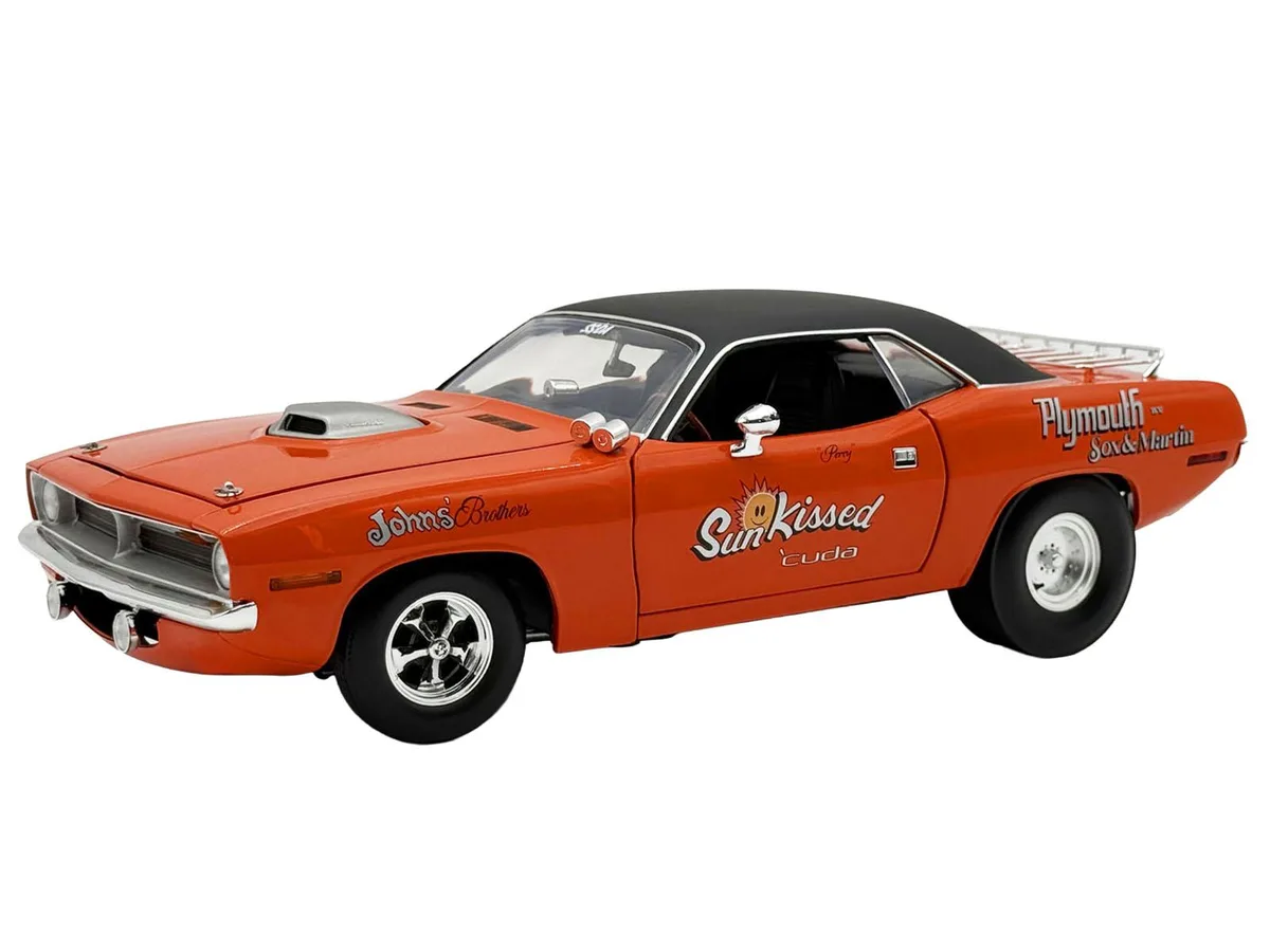 ACME ACME 1970 Plymouth HEMI Cuda Vitamin C Orange 1/18 Limited 444 — product photo