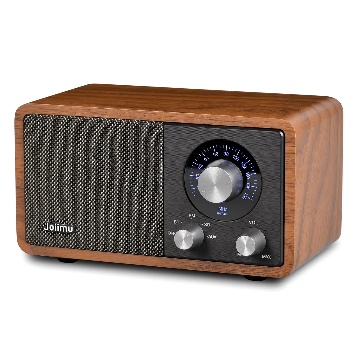 JBL JM1 Retro FM Radio Bluetooth speaker GO Black 10W 5.1 — product photo