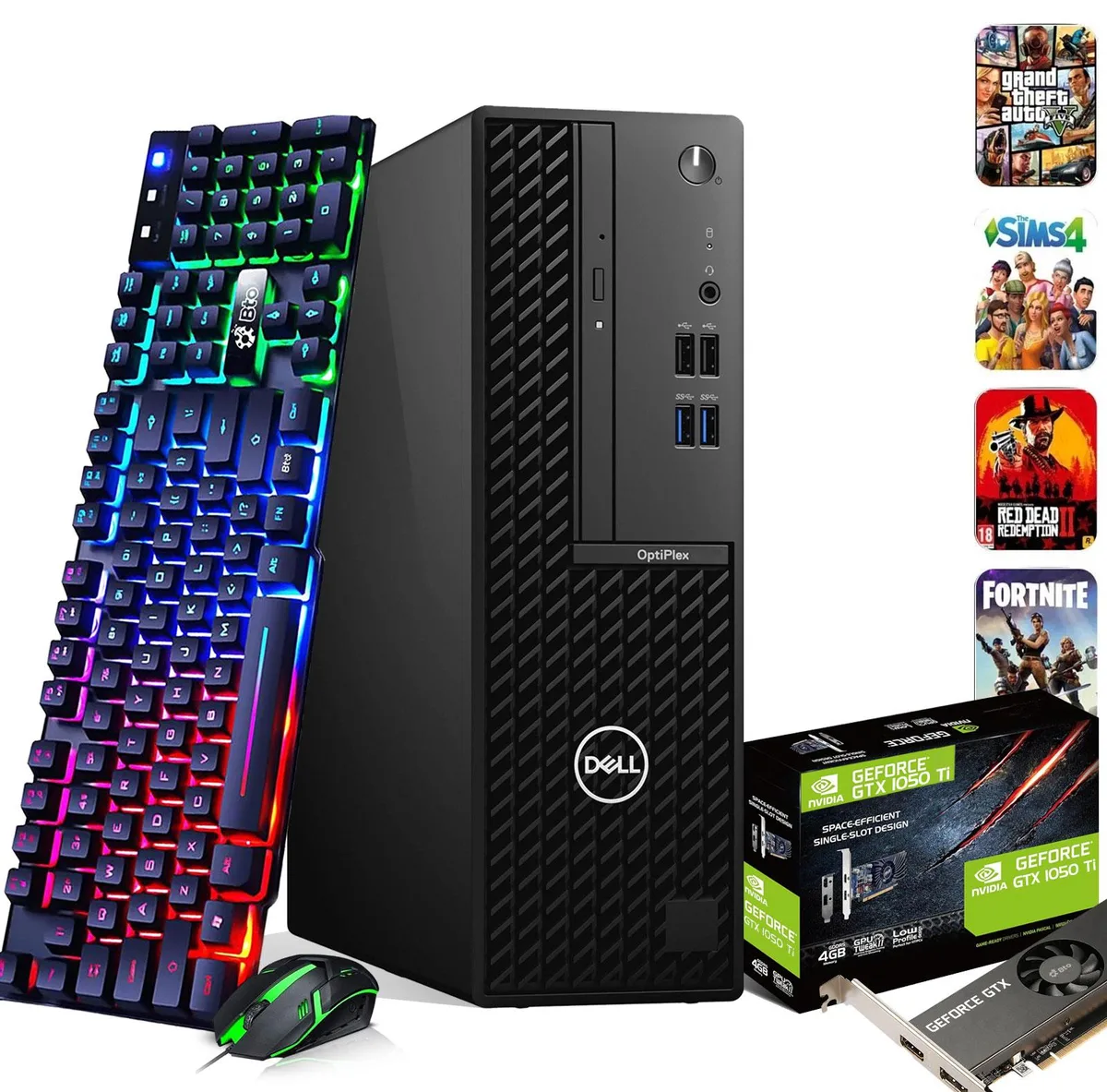 DELL DELL OptiPlex 3080 SFF Gaming Desktop PC i5-10500 16GB 512GB GT1030 — product photo