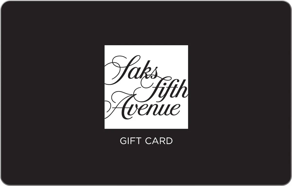 Saks Fifth Avenue Saks Fifth Avenue SF-20000 $200 Gift Card department store — product photo