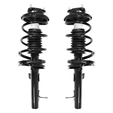 Pair of new Unity front strut assemblies for 2000-2005 Ford Focus