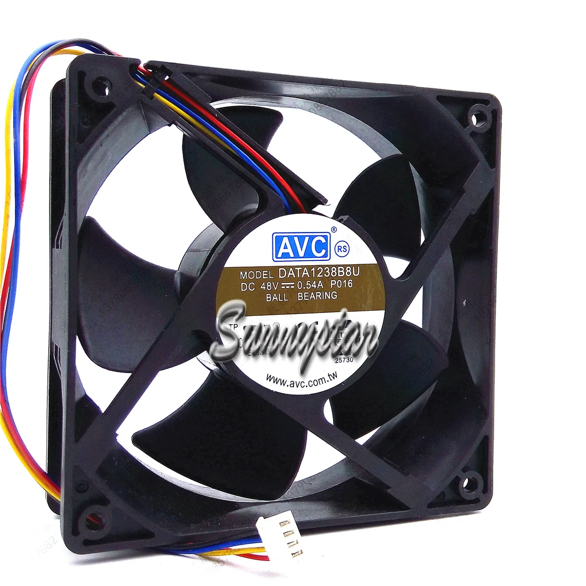 OEM Industries OEM Industries DATA1238B8U 120mm 2 Ball 4 Pin CPU cooler — product photo