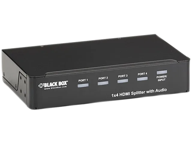 Black Box Corporation Black Box Corporation AVSP-HDMI1X4 1x4 HDMI Splitter tv accessory — product photo