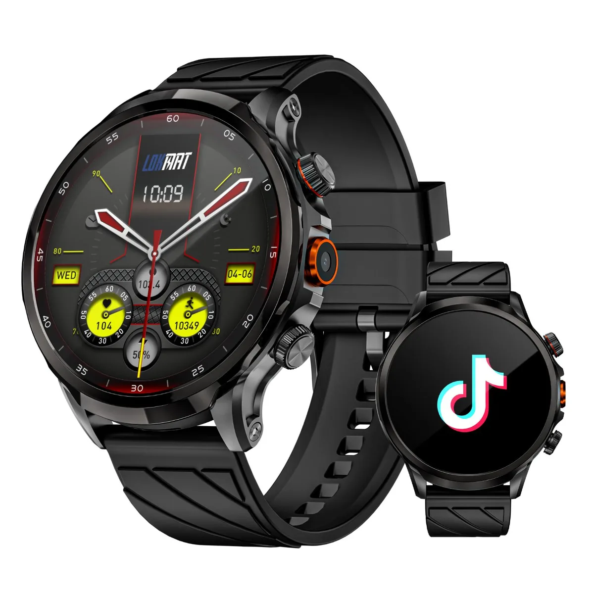 LOKMAT LOKMAT APPLLP 8 PRO 4G Smart Watch 1.85" 3GB/32GB Black — product photo