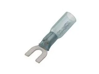 Thomas & Betts Thomas & Betts STA-KON 14RB-6FL Fork Terminal #6 Stud 14 AWG 600 V Vinyl Insulated — product photo