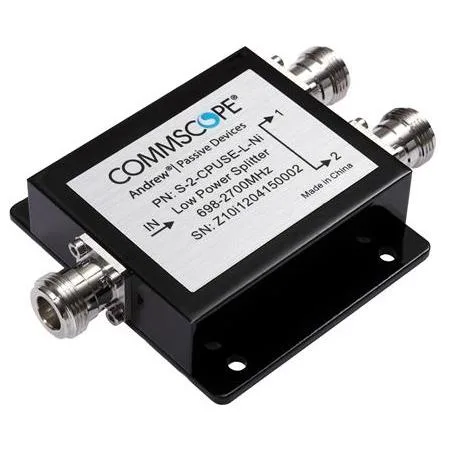 COMMSCOPE COMMSCOPE 555-2700 MHz 2-Way Splitter N Female 300 W — product photo