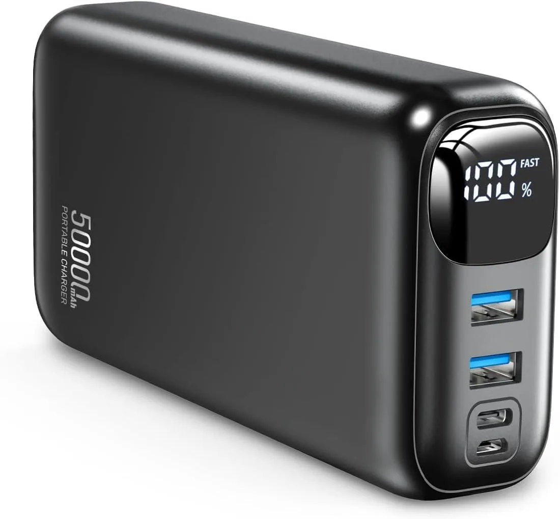  OHOVIV P5 50000mAh Power Bank Space Black 22.5W — product photo
