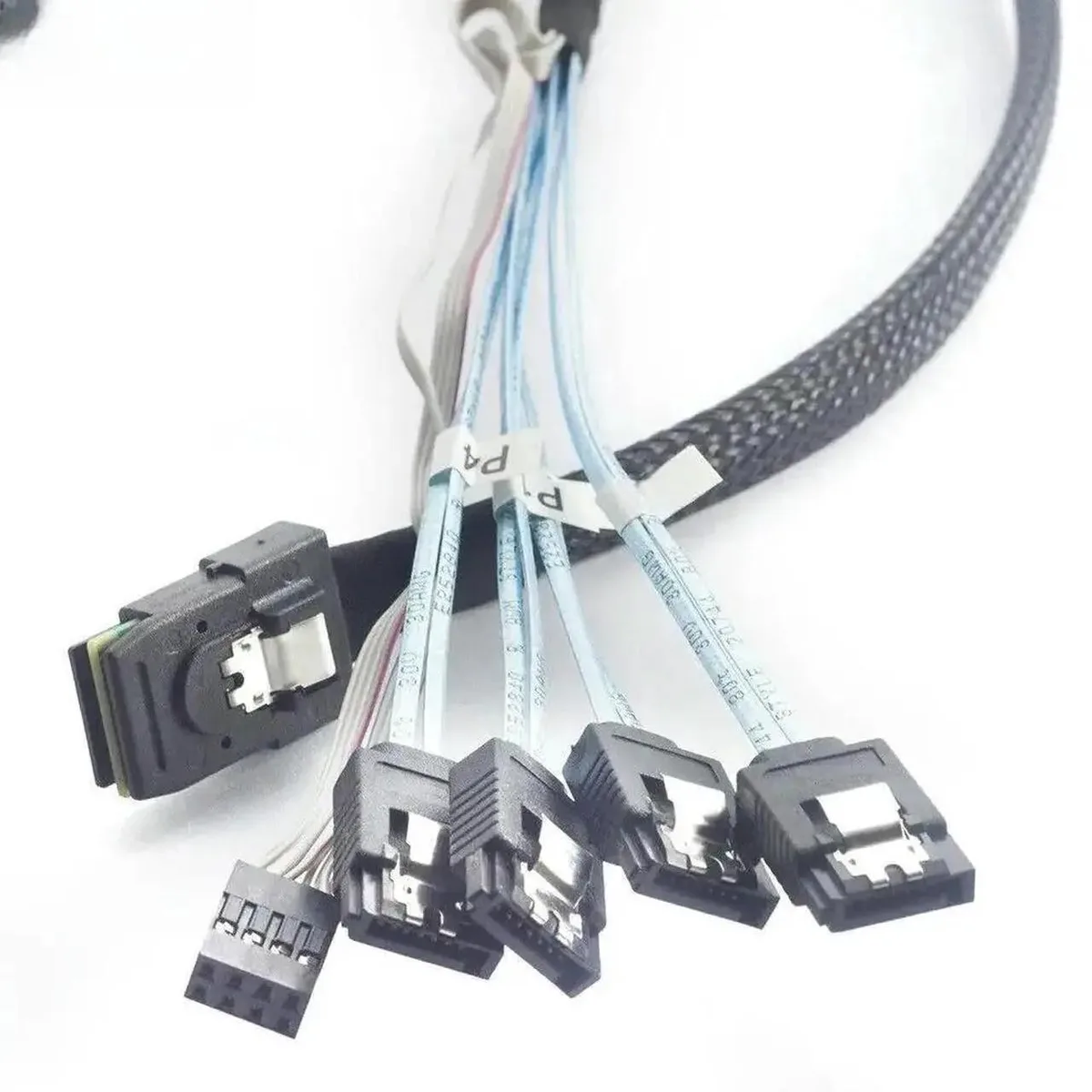 SMUGDESK SMUGDESK Mini SAS SFF8087 to 4Port SATA Cable — product photo