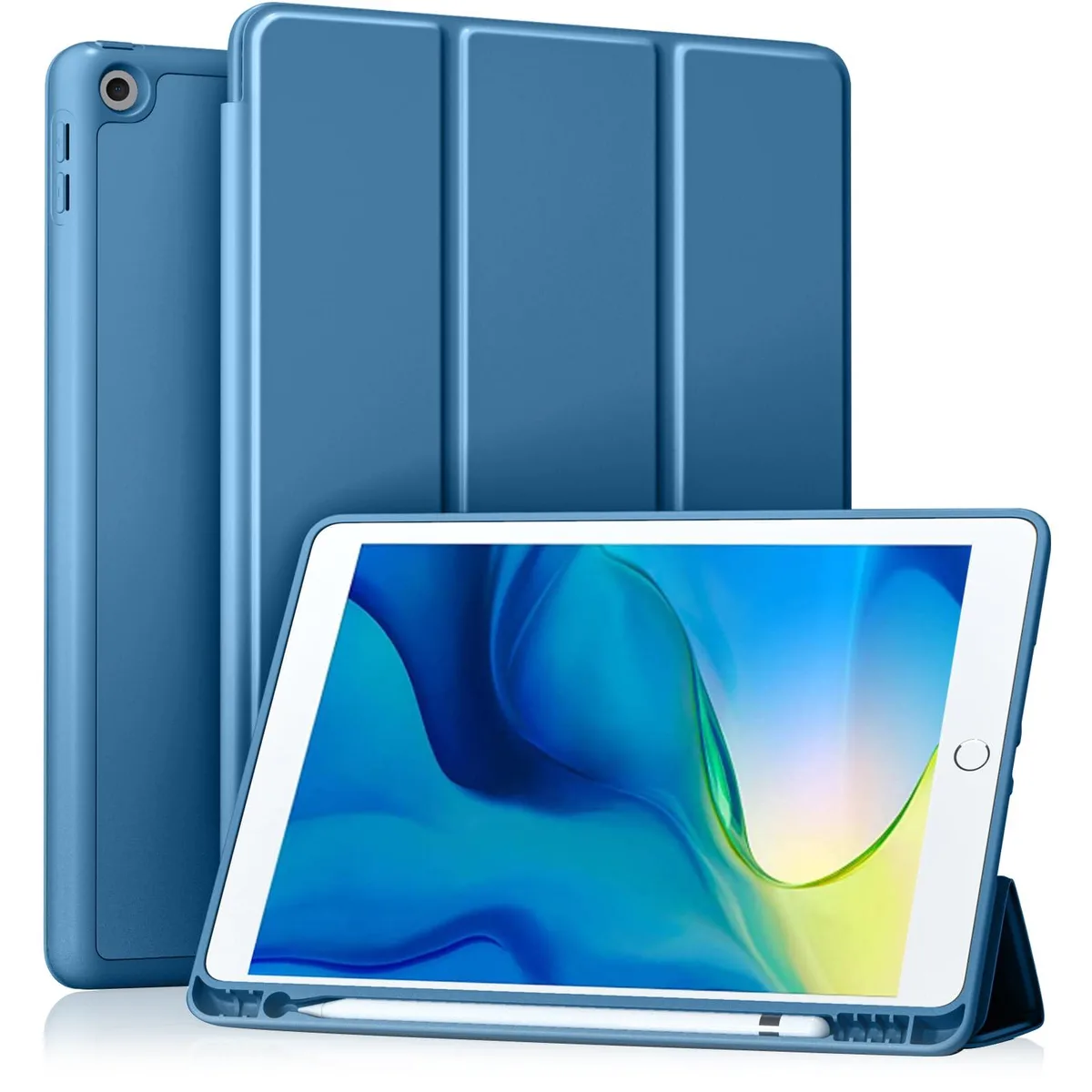 Akkerds A2602 iPad 10.2 Case Bluemist — product photo