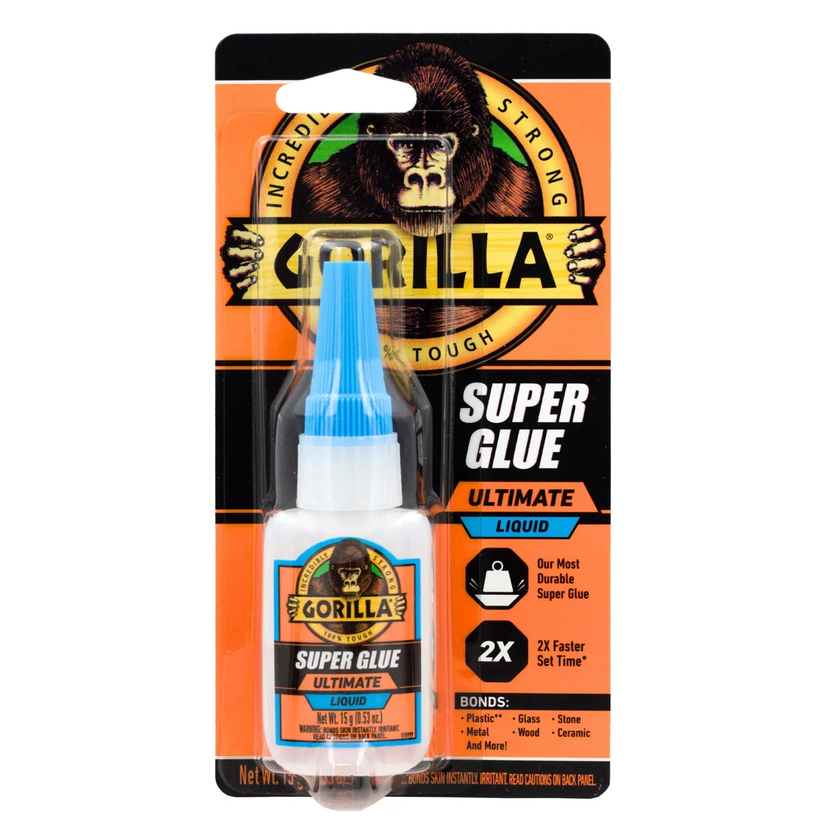 Gorilla Gorilla Super Glue Ultimate 15g Clear 115803 — product photo