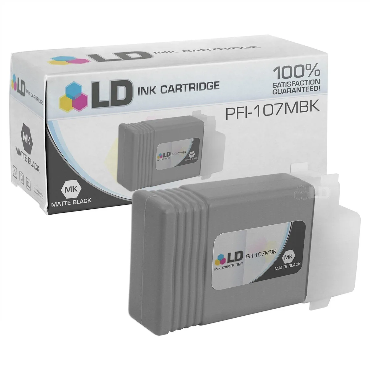 LD Products LD Products PFI-107MBK Matte Black Ink Cartridge 130 Pages — product photo
