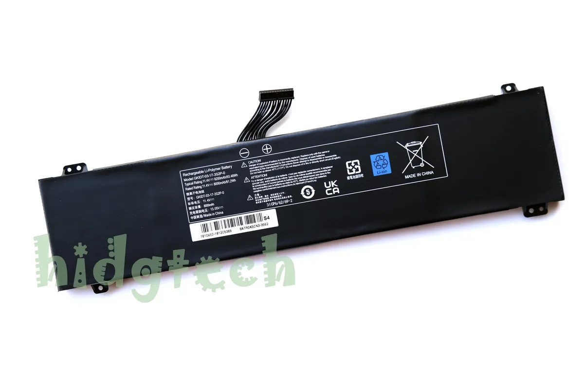 Beisite Beisite laptop battery 11.4V 93.48Wh for XPG Xenia 15 XMG Fusion 15 XFU15L19 — product photo