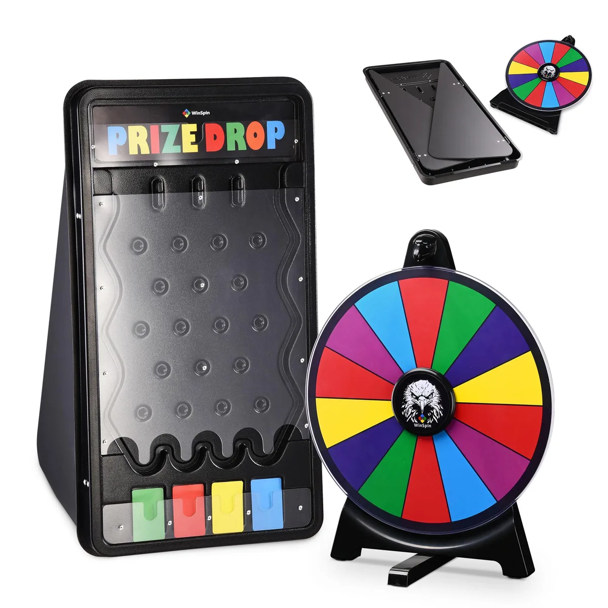 Yescom USA, Inc. Yescom USA, Inc. 35PBK001-25-12GH Prize Drop Board & 12" Wheel Kit — product photo