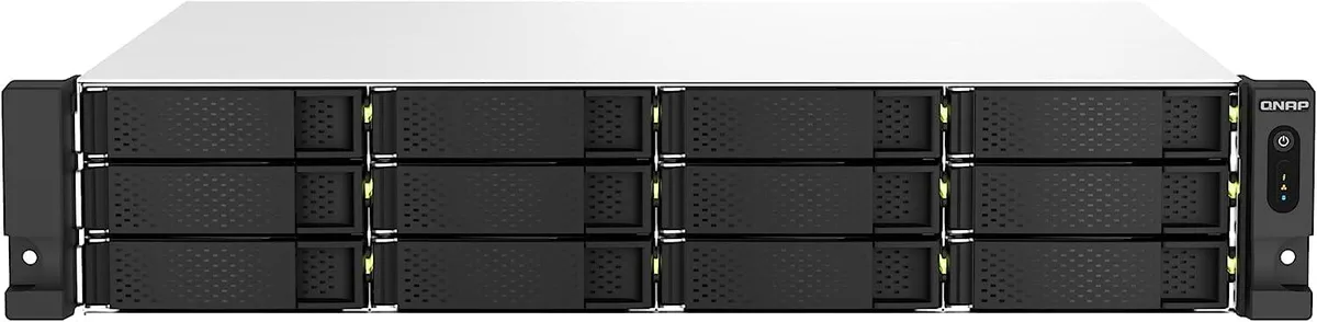 Qnap Qnap TS-1264U-RP-8G-US 12-bay rackmount NAS — product photo