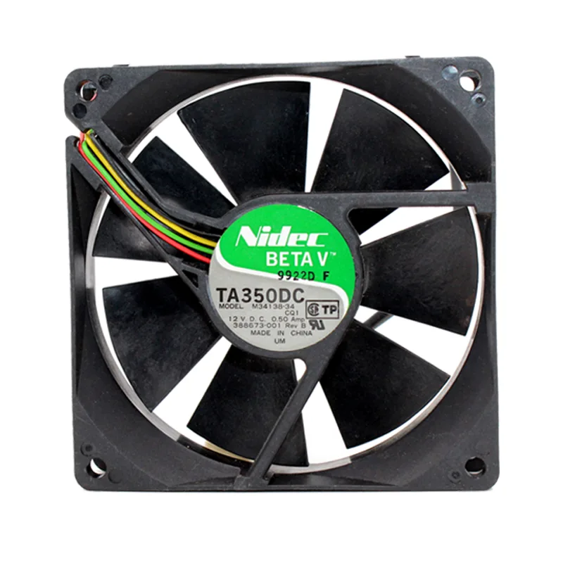 Fans Fans TA350DC 92 mm 12 V 0.5 A 4500 RPM 42 CFM case fan — product photo
