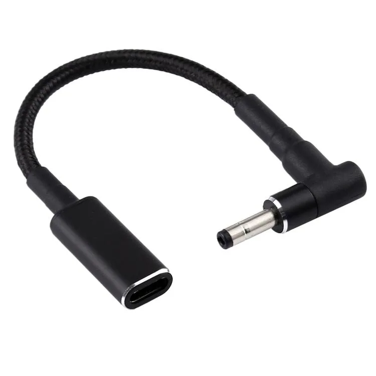 eForChina eForChina PD 100W 18.5-20V 4.0x1.35mm Elbow USB-C Adapter — product photo