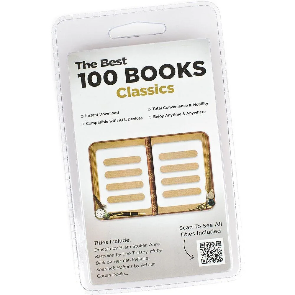 Instant Libraries Instant Libraries CLIL00033 e-book accessory 100 classic books — product photo