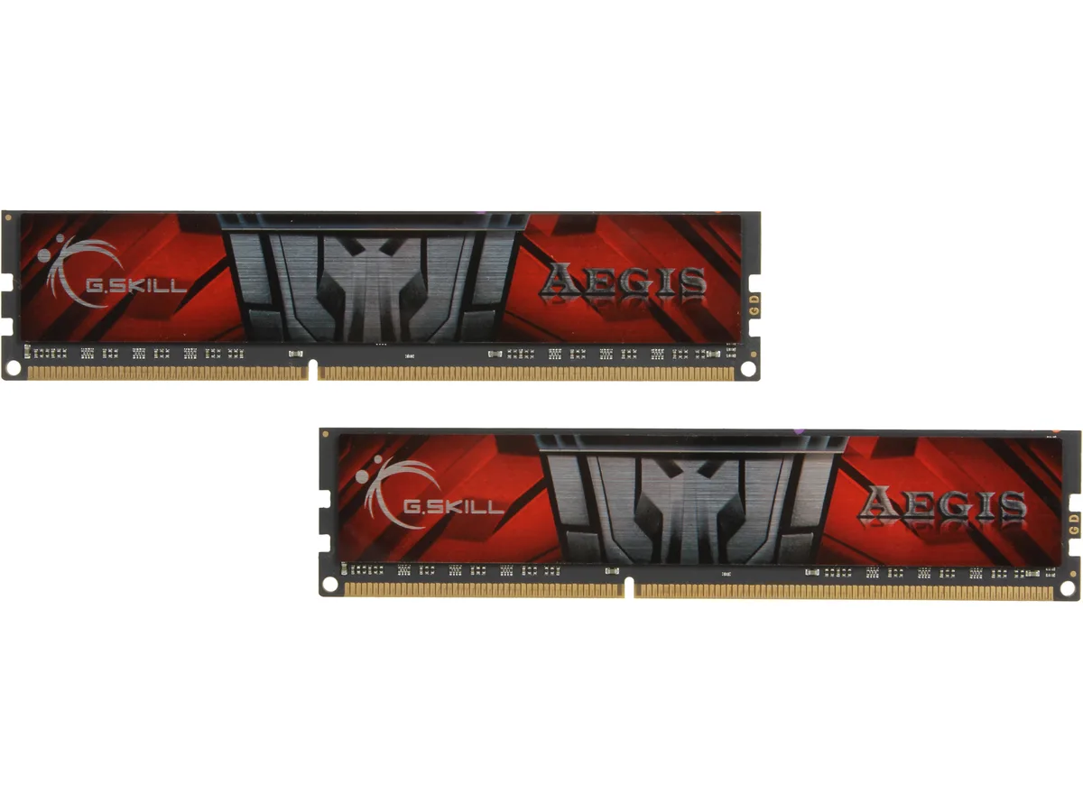 G.SKILL G.SKILL AEGIS F3-1600C11D-8GIS 8GB (2 x 4GB) DDR3 1600 desktop RAM — product photo