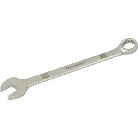16mm 12 point combination wrench mirror chrome finish