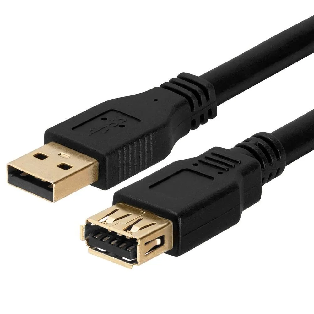 CMPLE CMPLE USB 3.0 Extension Cable 10 ft Type A Male to Female Black — product photo