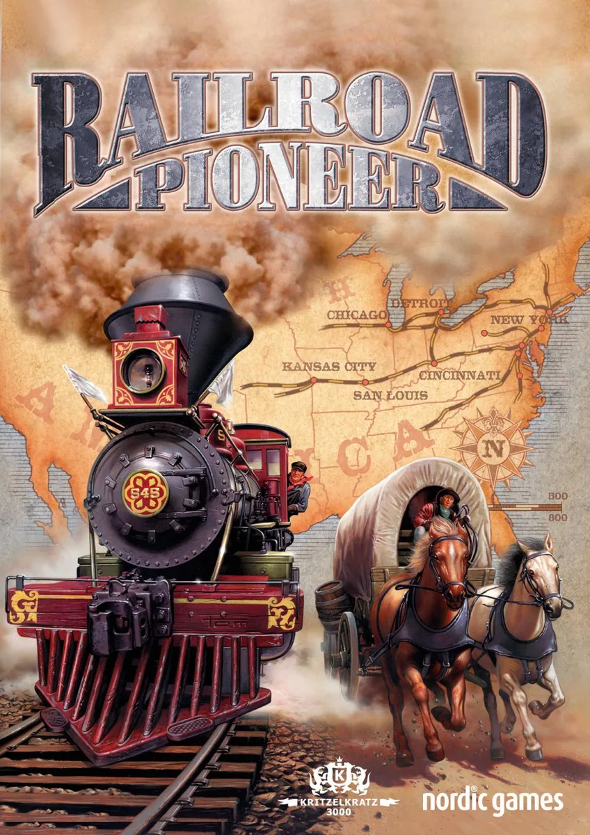 Handy Games Handy Games 49326 Railroad Pioneer downloadable game — product photo
