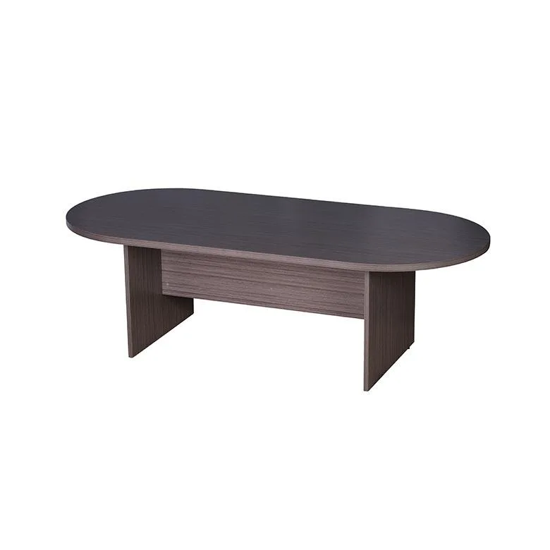 BOSS Office Products BOSS Office Products N135-DW 71" x 35" racetrack conference table, driftwood, office furniture — product photo