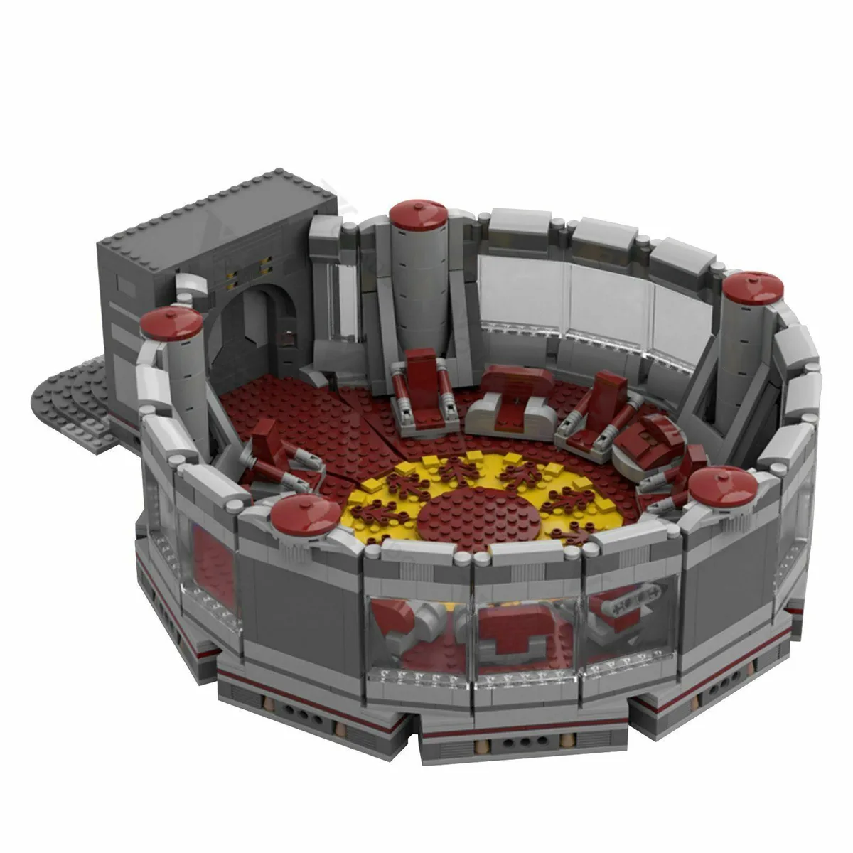 ZITIANYOUBUILD ZITIANYOUBUILD J'hedeye High Council Chamber 1562 Pieces MOC — product photo