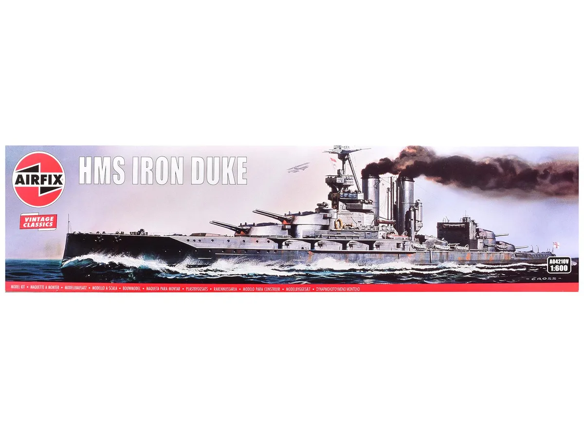 Airfix Airfix HMS Iron Duke Frigate Vintage Classics 1/600 183 Parts — product photo
