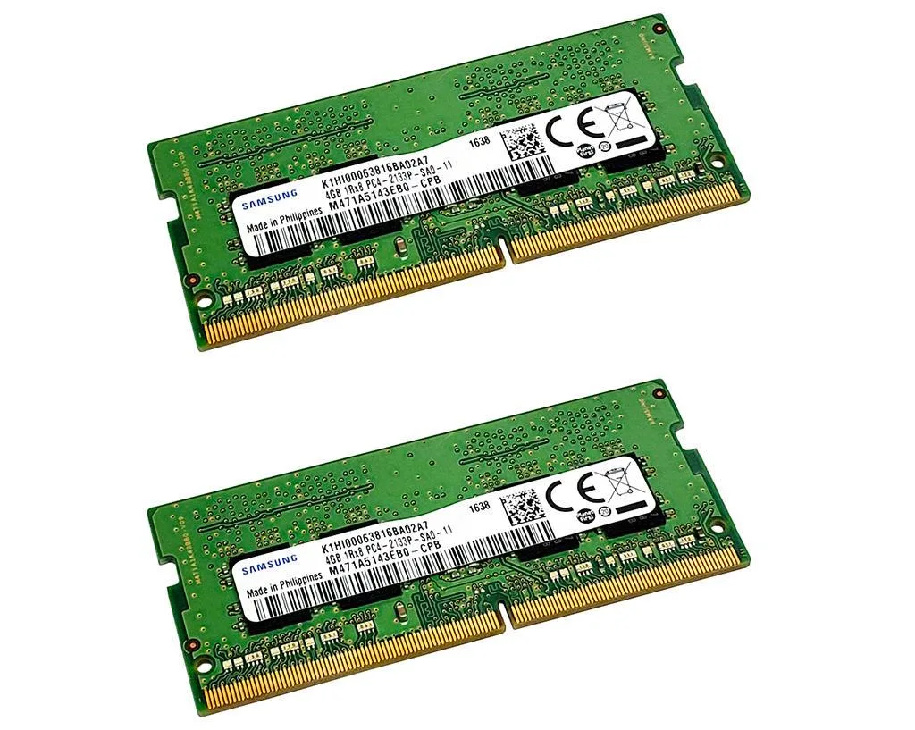 SAMSUNG SAMSUNG 8GB Kit (2x4GB) DDR4 2133MHz 260-Pin Laptop RAM M471A5143EB0-CPB — product photo