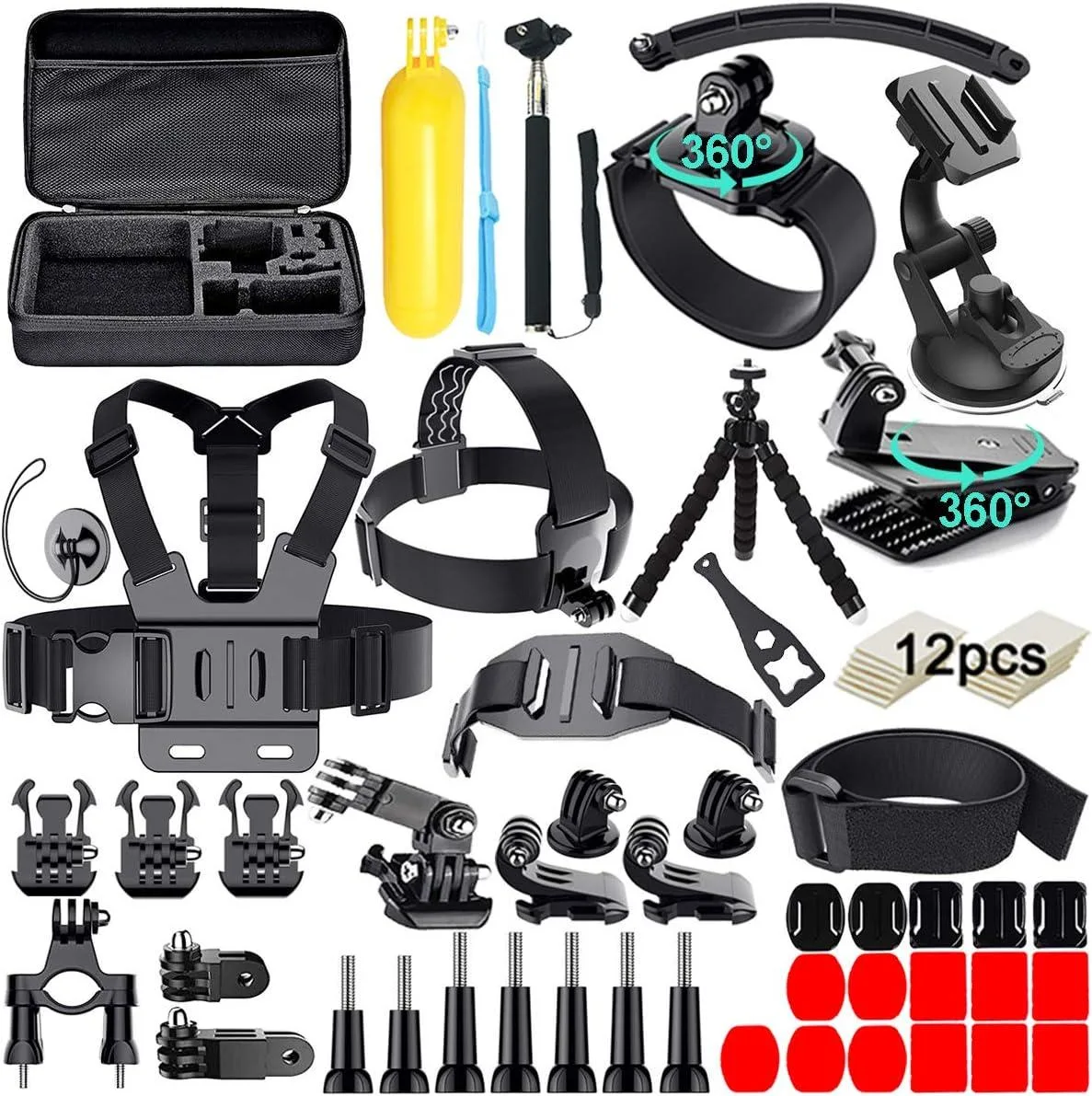 Werleo Werleo 61-in-1 Action Camera Accessories Kit for GoPro Hero 13 12 11 10 9 8 7 6 — product photo